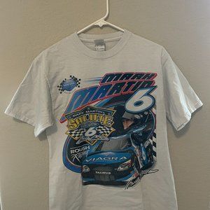 Vintage Nascar Racing T-shirt, Mark Martin #6